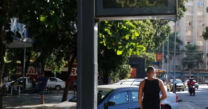 Em alerta para calor extremo, Rio de Janeiro pode ter sensação térmica de 50°C nesta semana