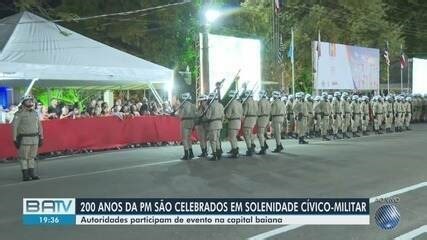 Polícia Militar da Bahia comemora 200 anos em festa com homenagens em Salvador