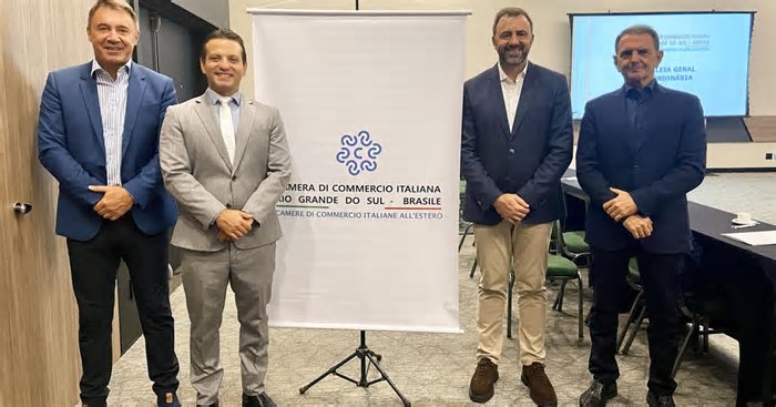 Nova diretoria da Câmara de Comércio Italiana do RS tem empresários da Serra como vice-presidentes