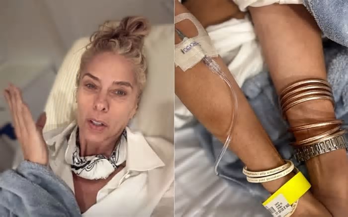 Após passar as férias na Europa, Adriane Galisteu é hospitalizada em São Paulo: “Nem fui em casa”