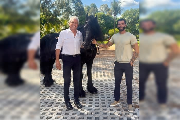 Gusttavo Lima vai ao lançamento da pré-candidatura de Caiado