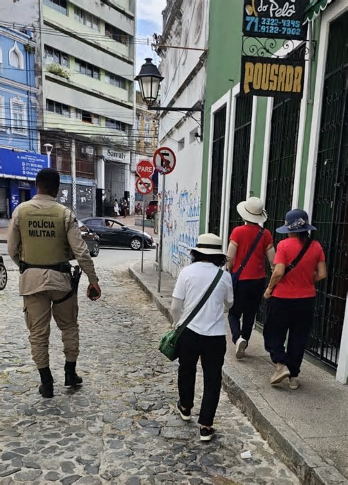 BPTur garante a segurança e o acolhimento de turistas na Bahia durante o carnaval 2025.