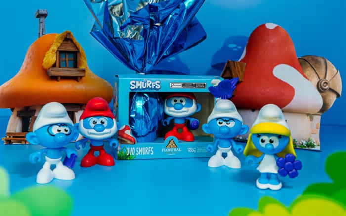 Marca de chocolates artesanais de Gramado fecha parceria internacional com Os Smurfs