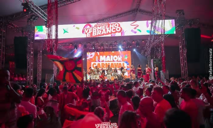 Carnaval Vermelho e Branco tem camarote com open bar e abadá liberado