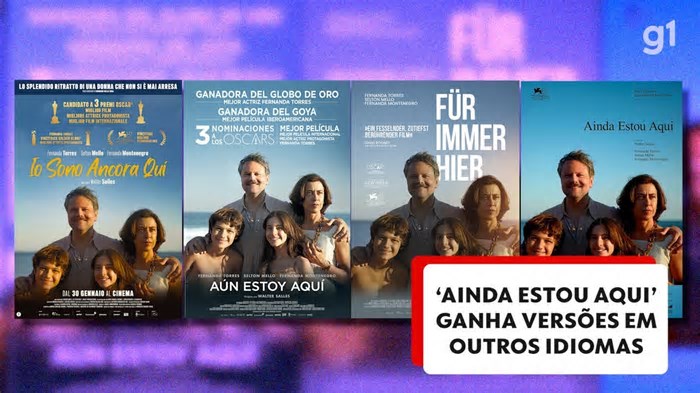 'Ainda Estou Aqui' está em todo lugar... Veja cartazes e críticas do filme em 30 países diferentes