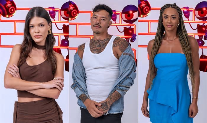 Quem sai do 'BBB 25': Vitória, Gabriel ou Aline? Veja parcial da enquete e quem está mais votado para sair