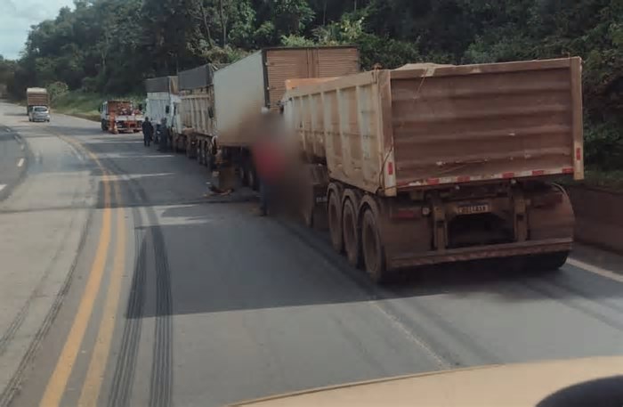BR-040: obras provocam lentidão e comprometem fluxo de Veículos