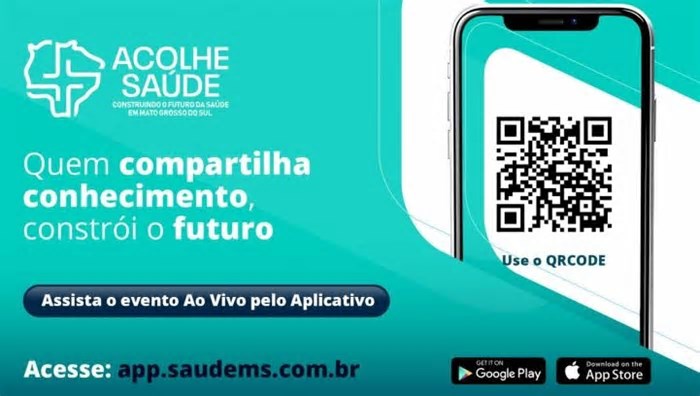 Acolhe Saúde 2025: acompanhe as palestras em tempo real pelo app do evento