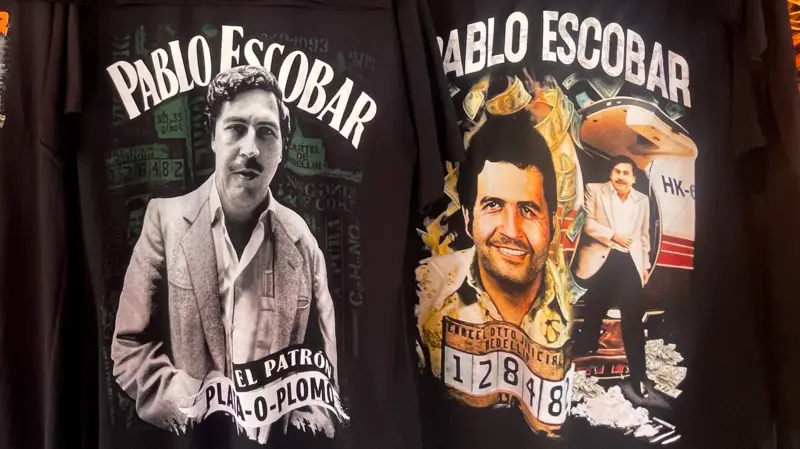 Colômbia quer proibir camisetas e souvenirs com Pablo Escobar