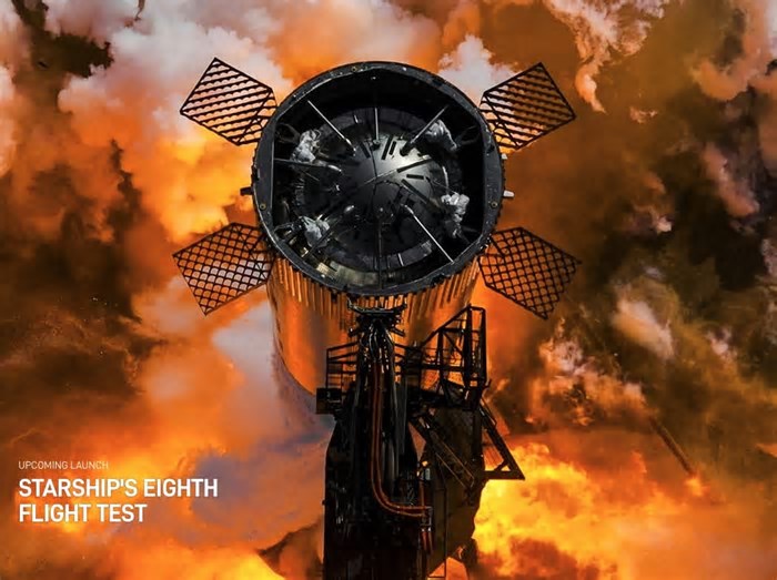 SpaceX Starship Flight 8 Launch is Now Monday March 3