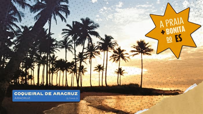 Coqueiral de Aracruz é eleita a praia mais bonita do ES com mais de 84 mil votos