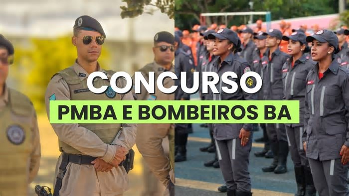 Concurso PMBA e Bombeiros BA 2025: Local de prova sai hoje (11)