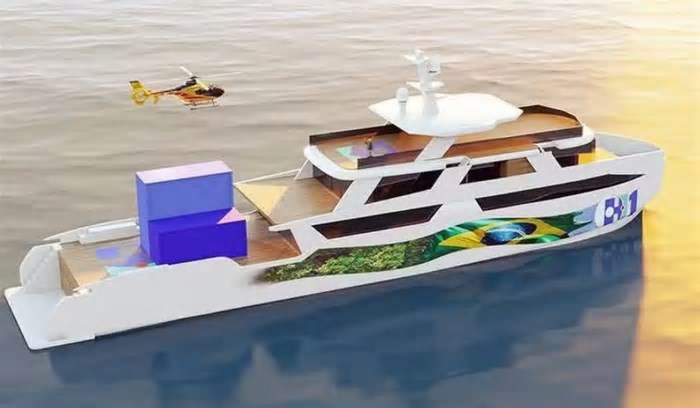 Barco movido a hidrogênio verde, feito no Brasil, será apresentado na COP30; conheça o modelo