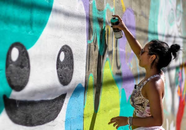 Itaparica recebe a 7ª edição do Festival de Graffiti Bahia de Todas as Cores
