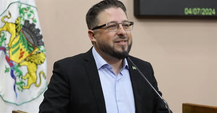 Daniel Santos é o novo líder do governo na Câmara de Vereadores de Caxias do Sul
