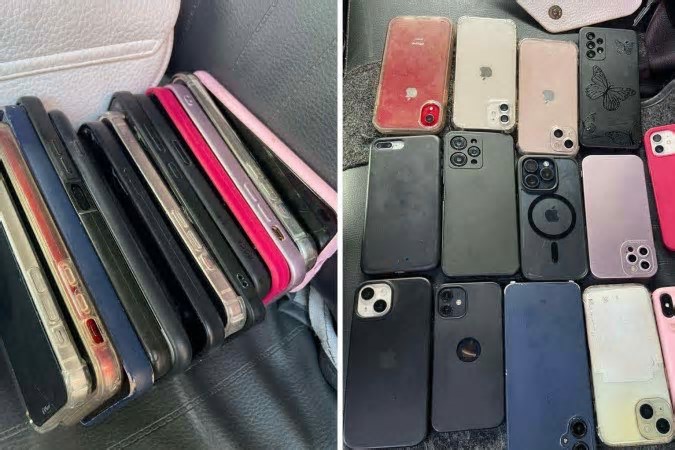 Mulheres são presas com 16 celulares furtados em bloco de Luísa Sonza