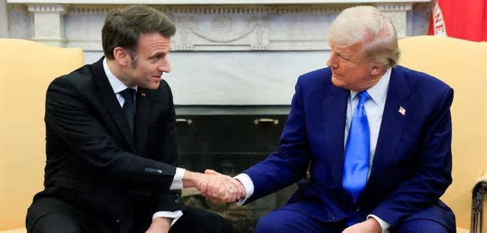 Trump diz que Putin aceita força de paz europeia na Ucrânia; Macron reafirma apoio
