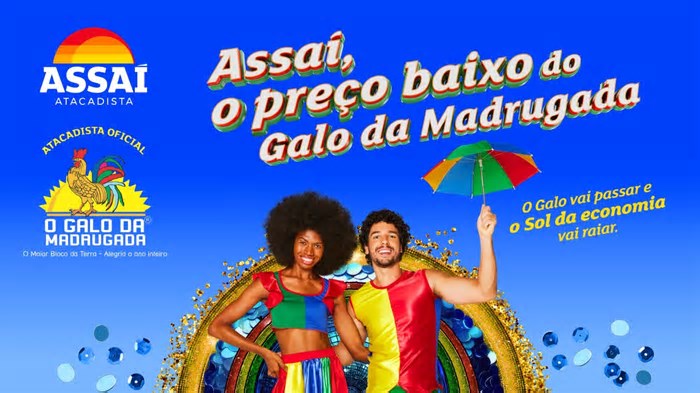 Assaí estreia como patrocinador do Galo da Madrugada