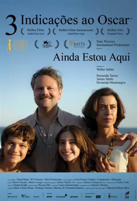 ‘Ainda Estou Aqui’ conquistará Oscar de Melhor Filme Internacional