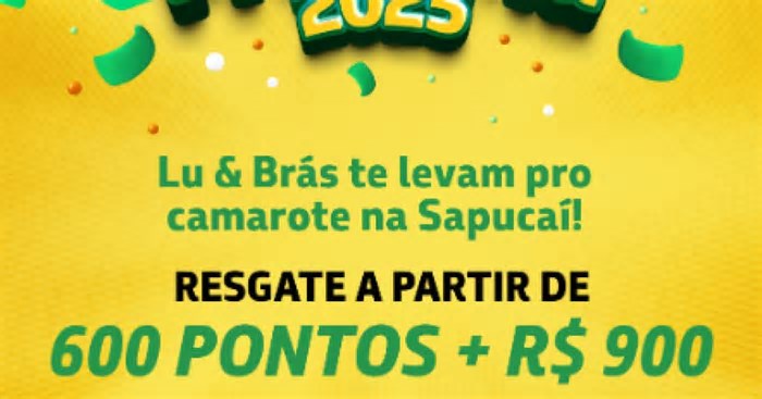 Carnaval RJ: Vibra lança promoção exclusiva para levar clientes Premmia a camarote na Sapucaí