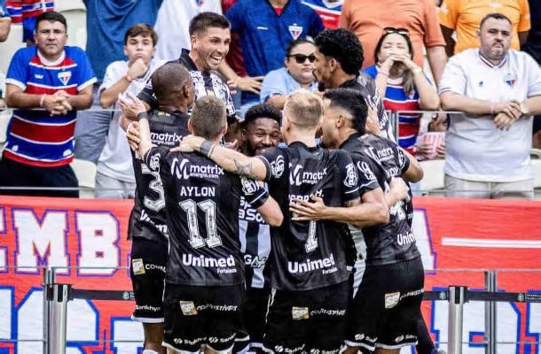 Ceará vence Fortaleza, segue 100% no Estadual e amplia invencibilidade sobre o rival