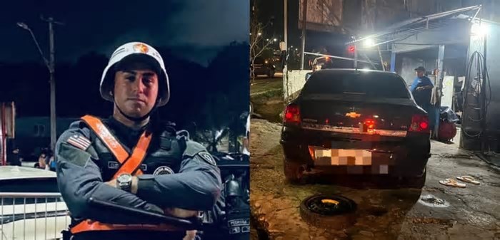 Presos suspeitos de balearem PM na frente de borracharia em SL; eles cumpriam pena em regime semiaberto