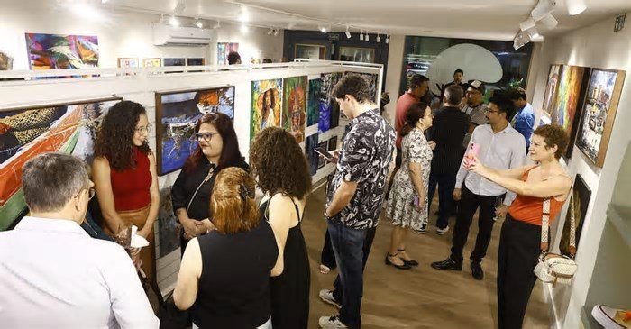 ‘Mares, Rios e Cores’: mostra em Belém aborda a convivência entre os seres no meio ambiente
