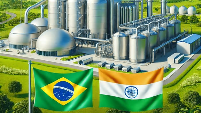 Nova fábrica de biometano será instalada em Goiás graças à parceria do governo com uma empresa indiana