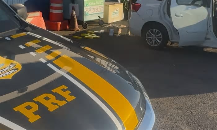 PRF prende homem transportando 21 kg de crack e 150 kg de maconha em Caxias do Sul