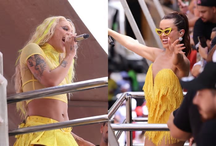 Juliette canta com Pabllo Vittar em trio elétrico no Rio de Janeiro