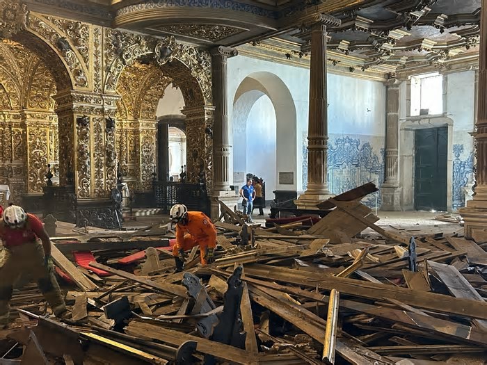 Oito templos são interditados em Salvador após desastre na 'igreja do ouro'