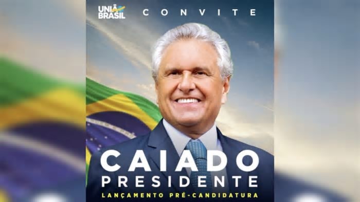 Inelegível, Caiado anuncia dia de pré-candidatura à Presidência