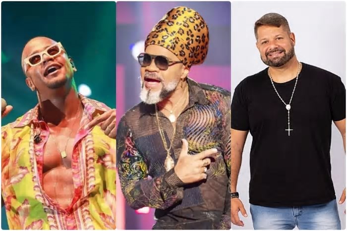 Léo Santana, Carlinhos Brown e Danniel Vieira comandam arrastão da Quarta de Cinzas