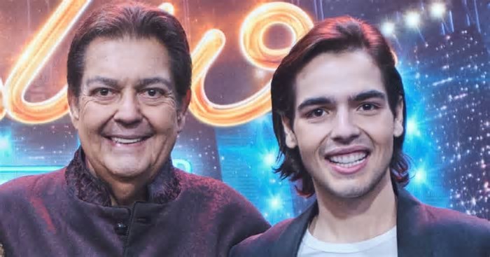 Filho de Faustão entrega volta do pai à TV após problemas de saúde