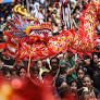 O bairro da Liberdade, na região central da capital paulista, é palco neste domingo (2) do segundo dia das festividades do Ano Novo Chinês.