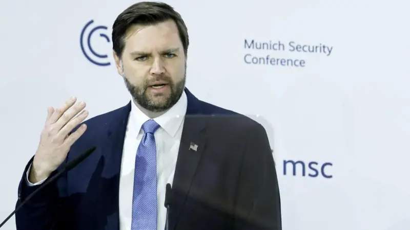 'Ameaça maior vem de dentro e não da Rússia e China': a crítica de vice de Trump que indignou líderes europeus