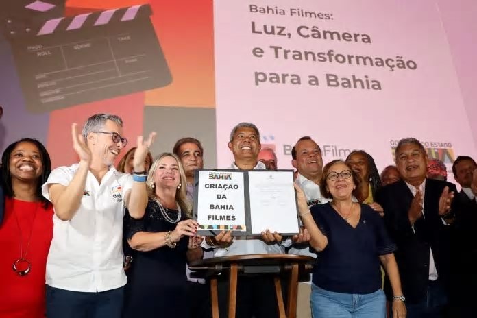 Executivo sanciona lei que cria a Bahia Filmes, primeira empresa estadual de audiovisual do Brasil.