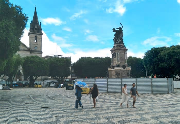 Monumentos são protegidos por conta de festas de Carnaval
