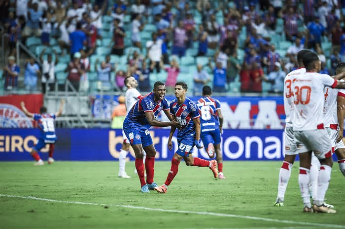 Bahia-BA 5 x 1 América-RN - Esquadrão atropela na Copa do Nordeste