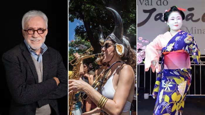 Agenda do fim de semana em BH tem Moacyr Franco, desfile de blocos e feira japonesa