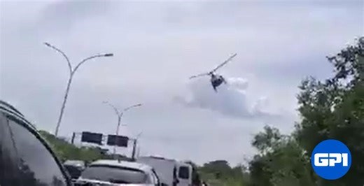 Helicóptero da PM é atingido por tiros durante operação no Rio de Janeiro