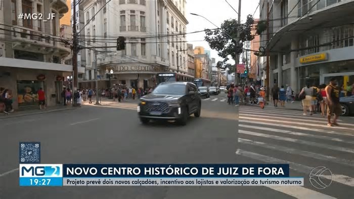 Projeto do Centro Histórico de Juiz de Fora prevê dois novos calçadões, incentivo aos lojistas e valorização do turismo noturno; veja fotos