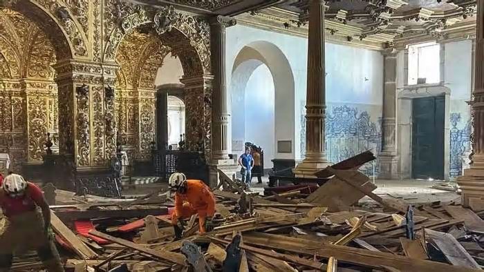 Tragédia em Salvador: Iphan multou igreja que desabou por falta de manutenção em 2022