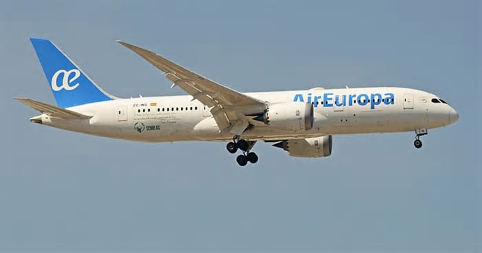 Air Europa passa a ter quatro frequências semanais na rota Salvador-Madri