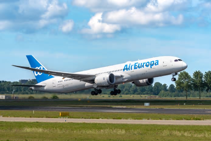 Air Europa amplia frequência da rota Salvador-Madri para quatro vezes na semana