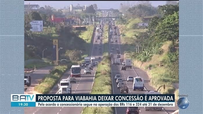 TCU confirma fim da concessão da ViaBahia em quatro rodovias que cortam o estado; haverá mudança no pedágio