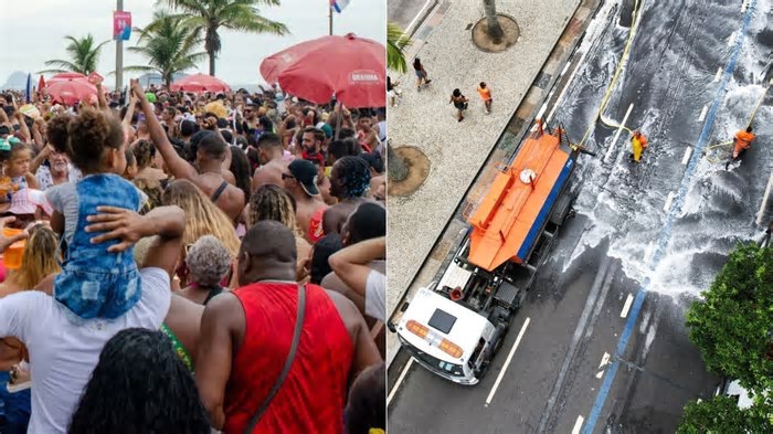 RJ: Blocos de carnaval deixam 28 toneladas de lixo nas ruas; veja “campeõs”