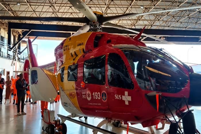Governo entrega helicópteros para resgate aeromédico e de emergência em Minas