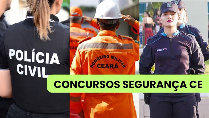 Governo do CE confirma: editais para Polícia Civil, PM e Bombeiros saem em março!
