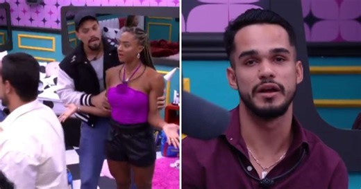 BBB25: Aline e gêmeos brigam na formação do Paredão